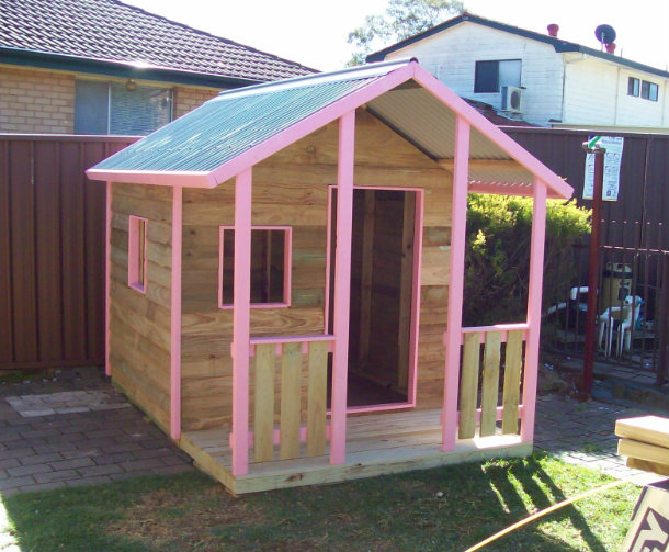 Pink Cubby House Sydney Will S Cubbies And Cabins