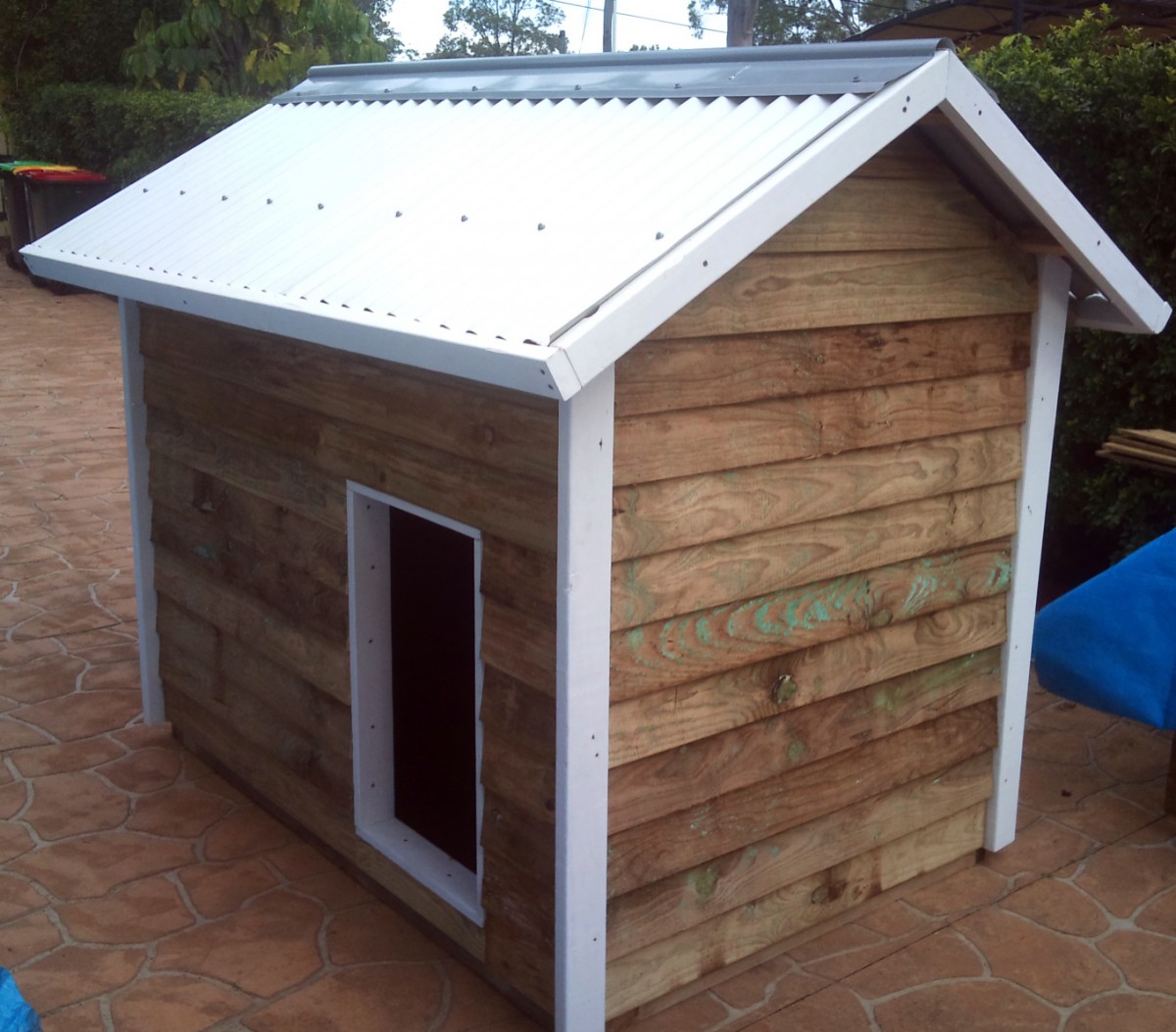 dog kennel 1.8m x 1.2m, gable roof $570